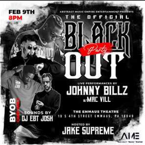 Black Out Party – Johnny Billz Headline